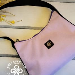 The Timeless Clover – Lavender with Black Strap